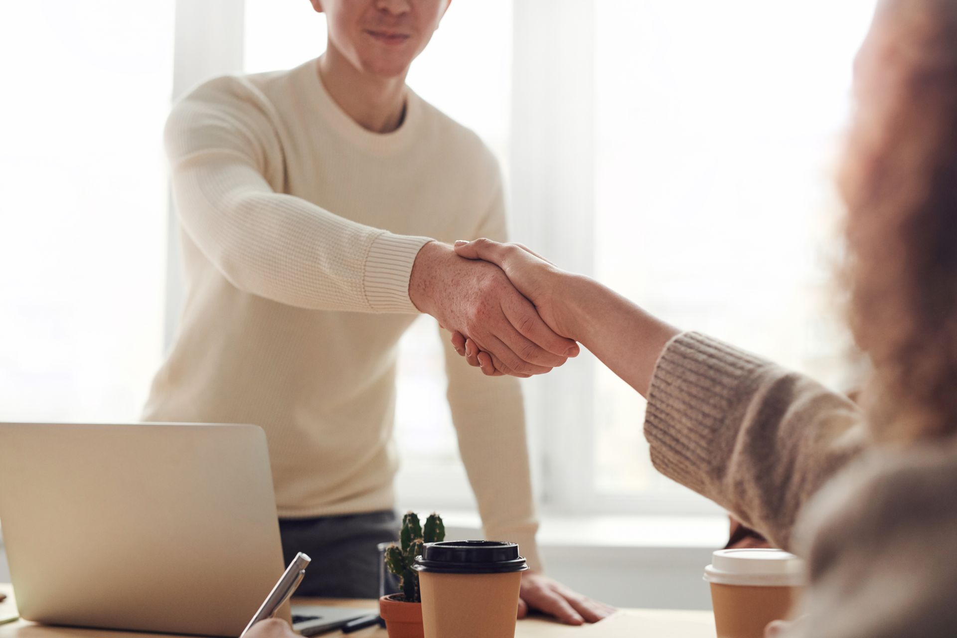Flexi Boost consultants working with a client