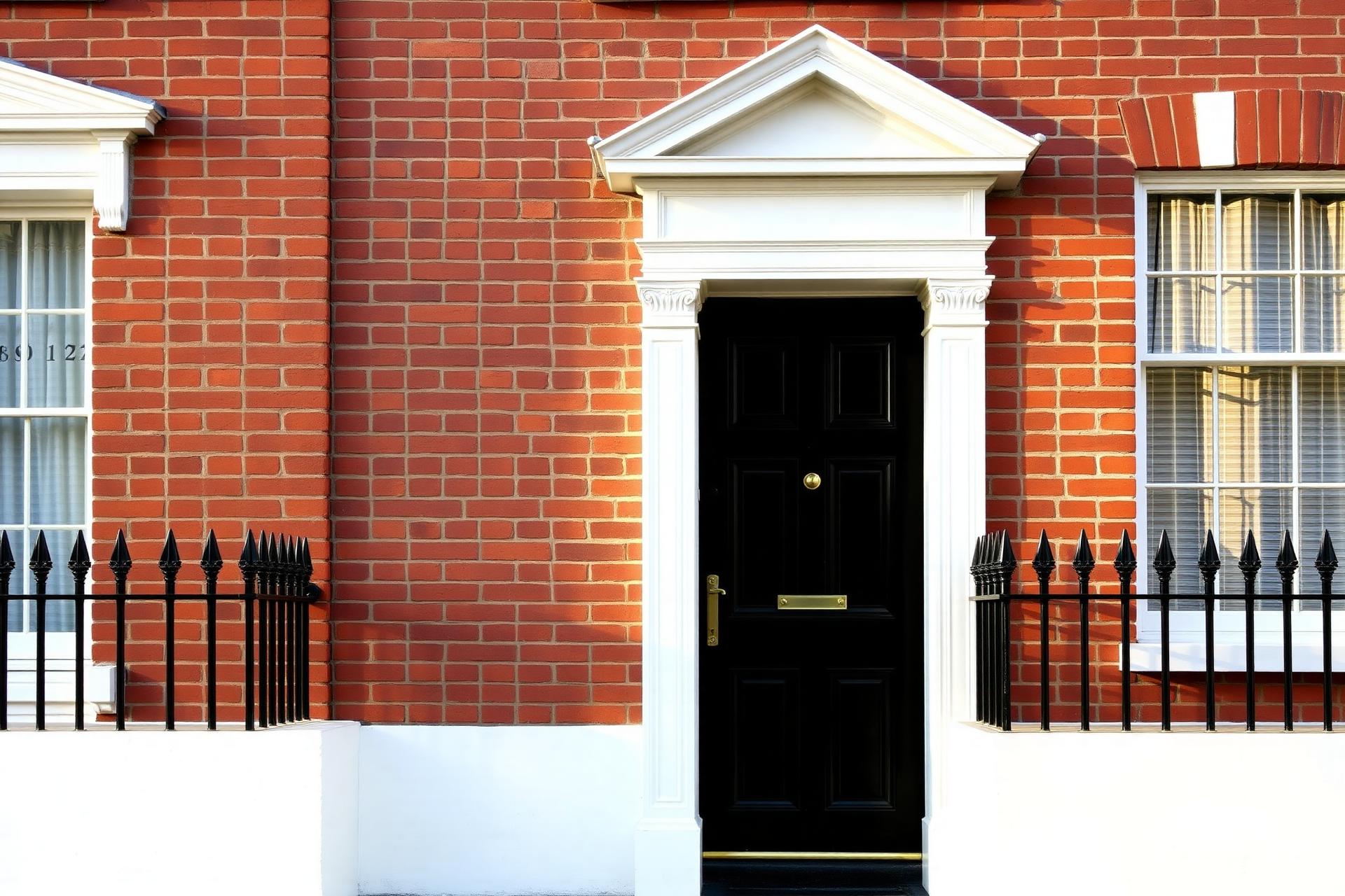 Georgian doorway of a Dublin townhouse