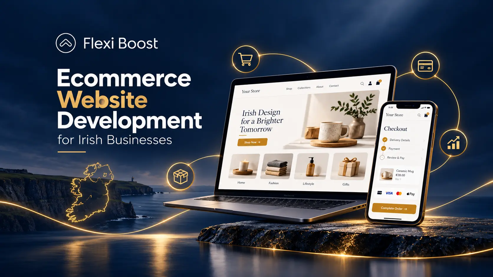 Ecommerce Website Development services for Irish Businesses