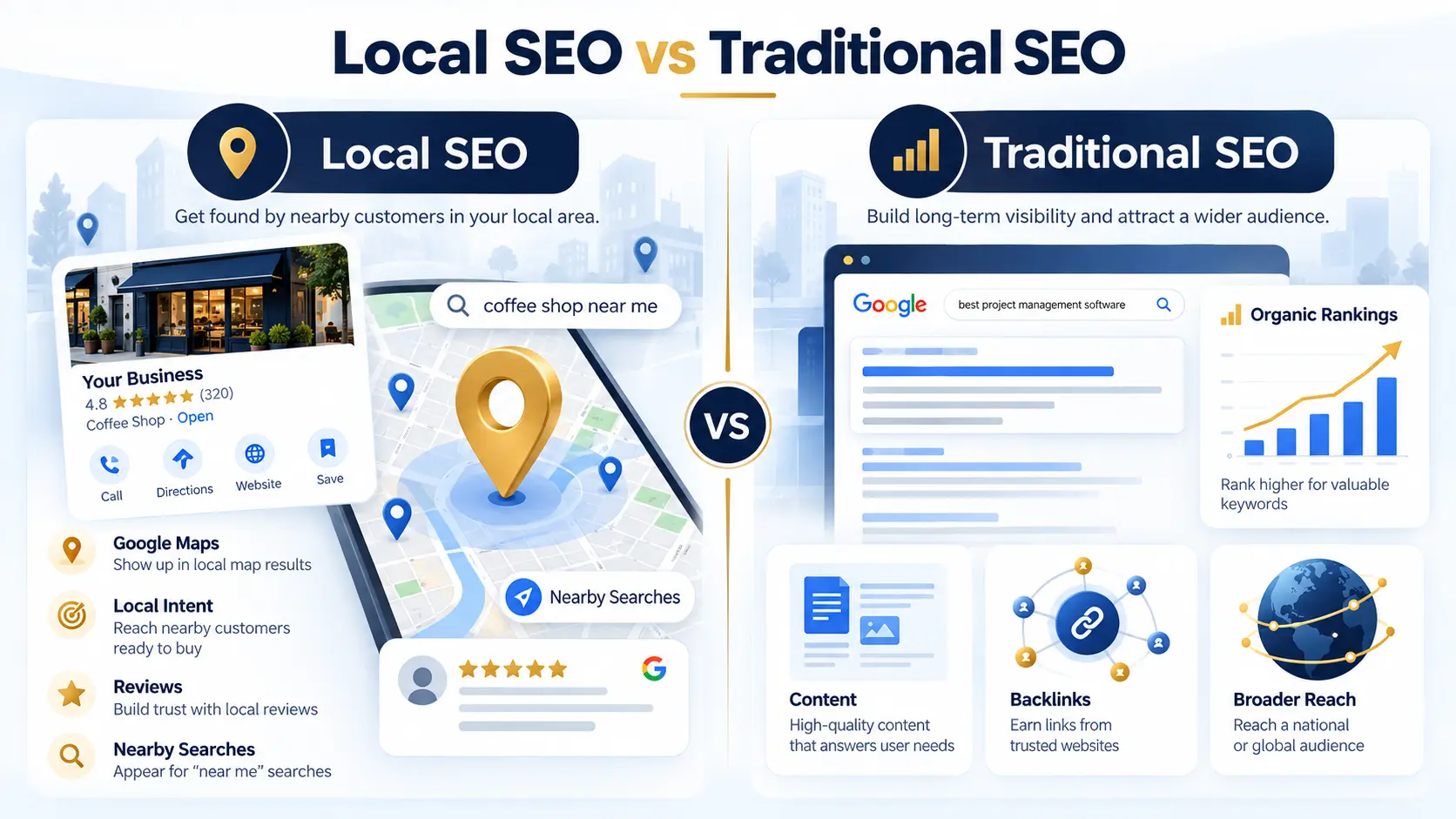 Local SEO vs Traditional SEO